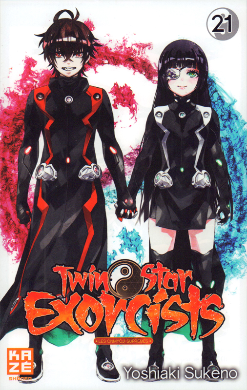  Twin star exorcists T21, manga chez Kazé manga de Sukeno