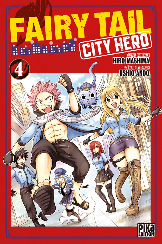 Fairy tail city hero T4, manga chez Pika de Ando, Mashima
