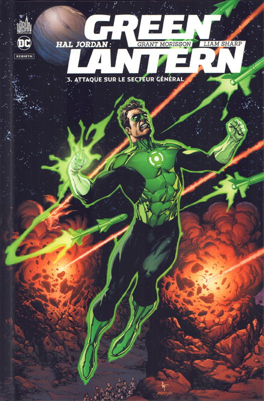  Hal Jordan : Green Lantern  T3, comics chez Urban Comics de Morrison, Scott, Sharp, Xermanico, Oliff, Anderson, Frank