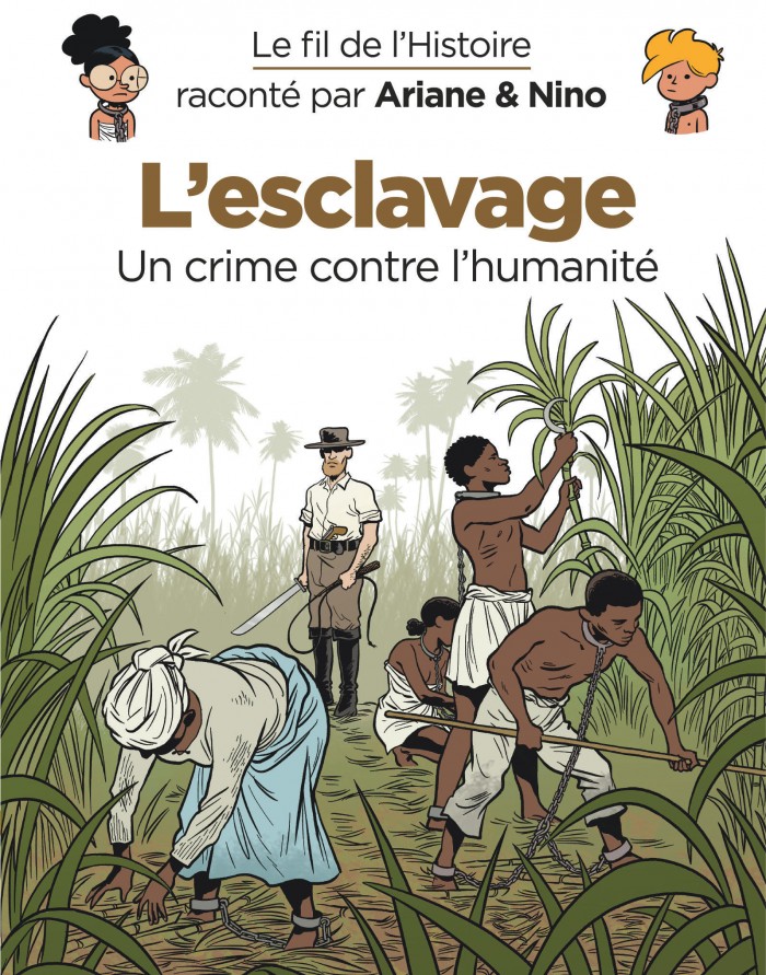 Le Fil de l'Histoire T18 : L'esclavage (0), bd chez Dupuis de Erre, Savoia, Perdriset