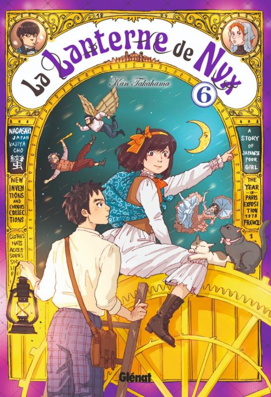 La lanterne de Nyx  T6, manga chez Glénat de Takahama