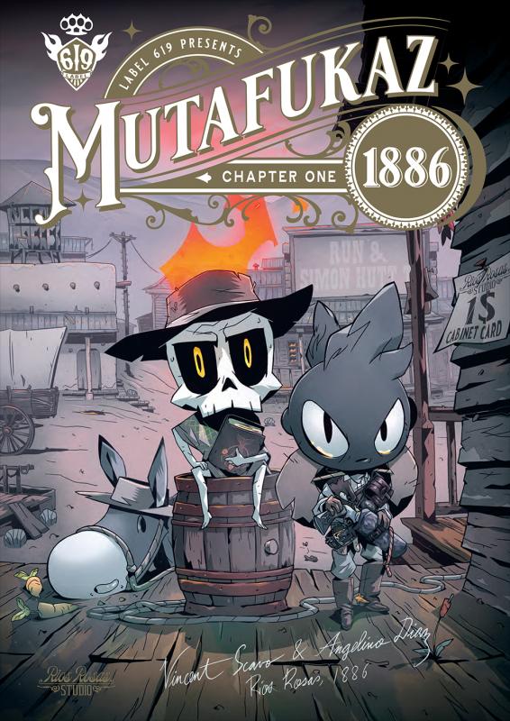  Mutafukaz 1886 T1, comics chez Ankama de Run, Hutt