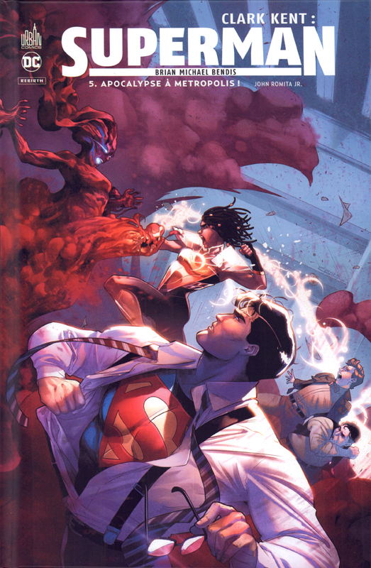  Clark Kent : Superman  T5 : Apocalypse à Métropolis ! (0), comics chez Urban Comics de Bendis, Romita Jr, Anderson, Campbell