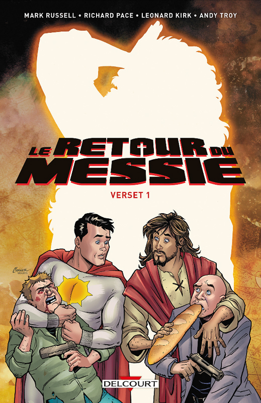Le Retour du Messie : Verset 1 (0), comics chez Delcourt de Russel, Kirk, Pace, Troy