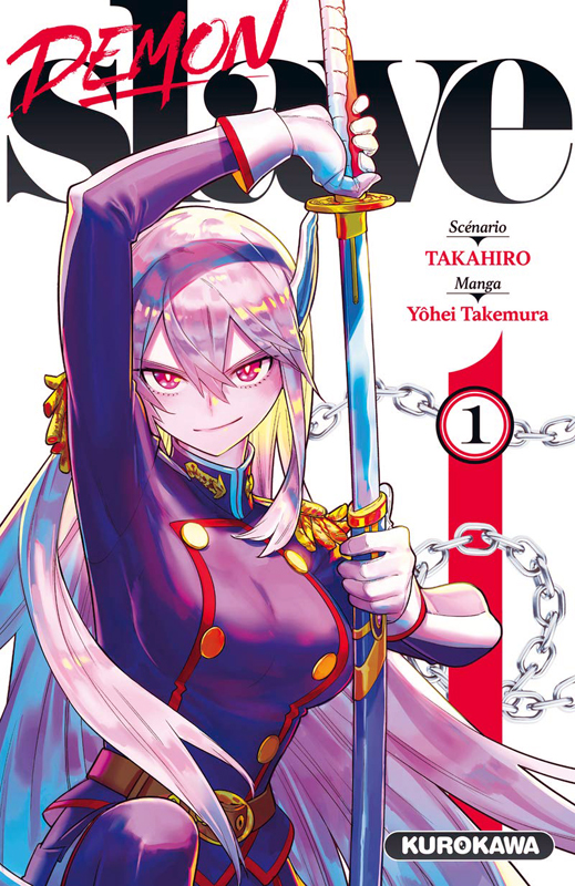  Demon slave T1, manga chez Kurokawa de Takahiro, Takemura