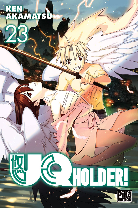  UQ Holder! T23, manga chez Pika de Akamatsu