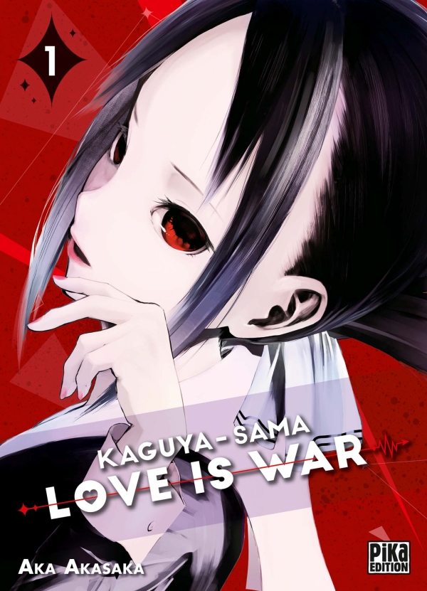  Kaguya-sama love is war T1, manga chez Pika de Akasaka