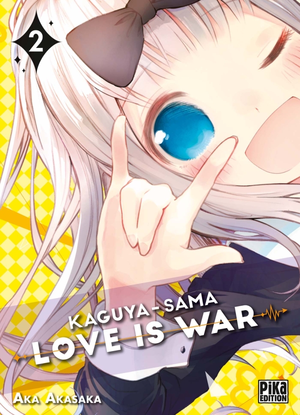  Kaguya-sama love is war T2, manga chez Pika de Akasaka