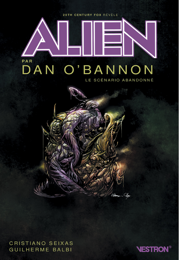 Alien par Dan O'Bannon, le scénario abandonné, comics chez Vestron de O'banon, Seixas, Simonson, Balbi, Stewart, Han