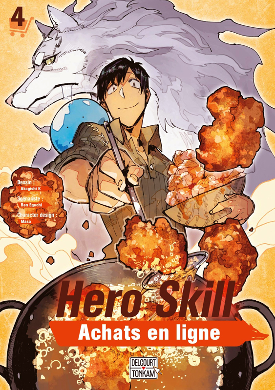  Hero skill : achats en ligne T4, manga chez Delcourt Tonkam de Eguchi, Akagishi