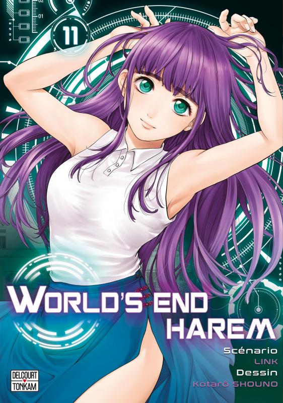  World’s end harem T11, manga chez Delcourt Tonkam de Link, Shôno