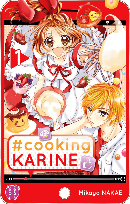  #Cooking Karine T1, manga chez Nobi Nobi! de Nakae