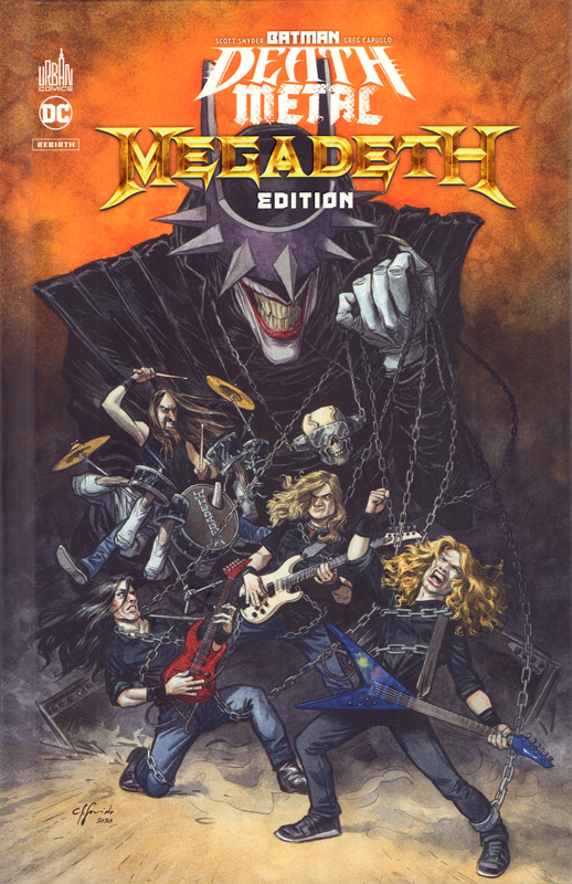 Batman Death Metal : Megadeth Edition -  Edition limitée (0), comics chez Urban Comics de Snyder, Capullo, FCO Plascencia, Guarnido