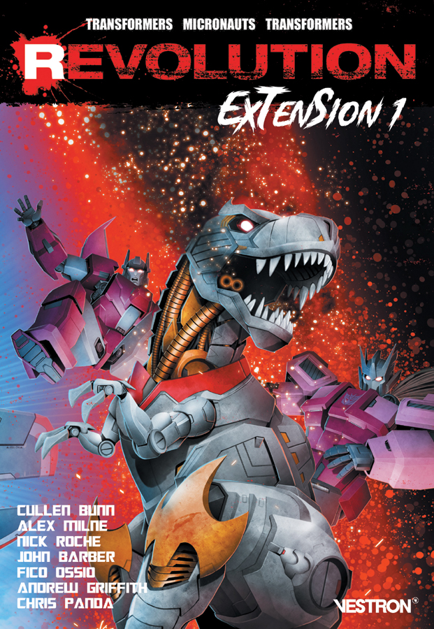  Revolution: Extension T1, comics chez Vestron de Barber, Roberts, Roche, Bunn, Griffith, Milne , Panda, Lafuente, Deer, Cruz, Christiansen