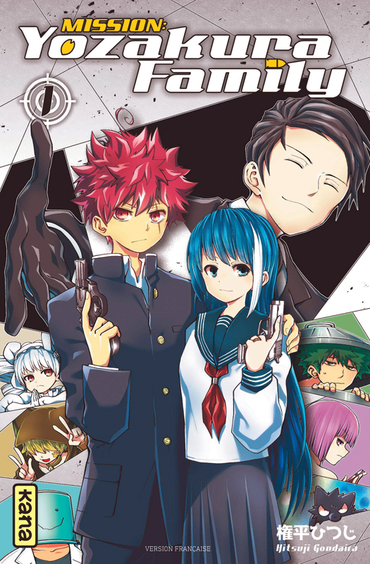  Mission : Yozakura family T1, manga chez Kana de Gondaira