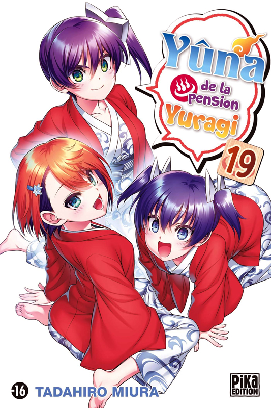  Yûna de la pension Yuragi T19, manga chez Pika de Miura