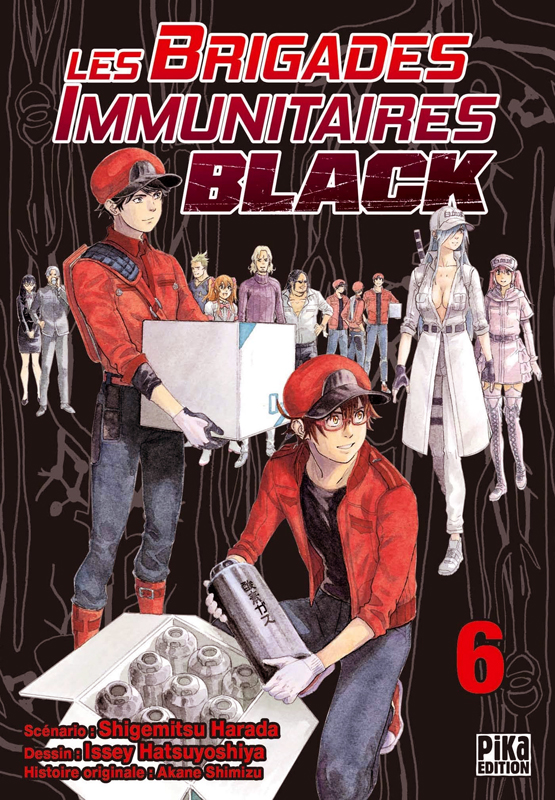 Les brigades immunitaires Black  T6, manga chez Pika de Shigemitsu, Issei