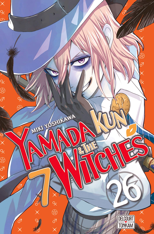  Yamada kun & the 7 witches T26, manga chez Delcourt Tonkam de Yoshikawa