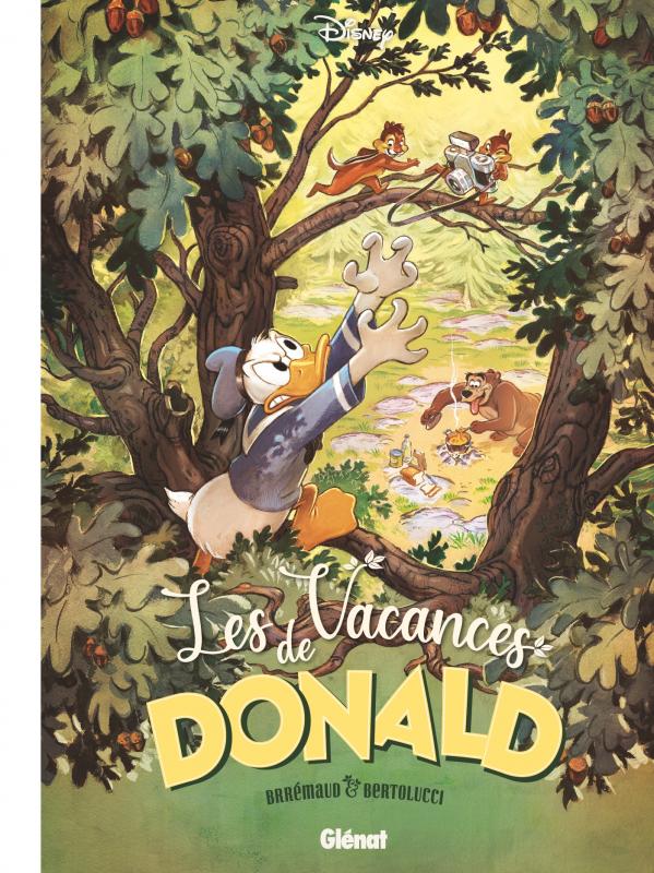 Les Vacances de Donald, bd chez Glénat de Brrémaud, Bertolucci