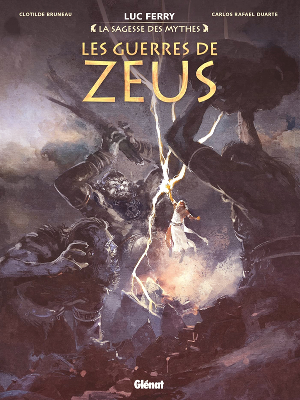 Les Guerres de Zeus, bd chez Glénat de Bruneau, Duarte, Poli, Ruby, Vignaux