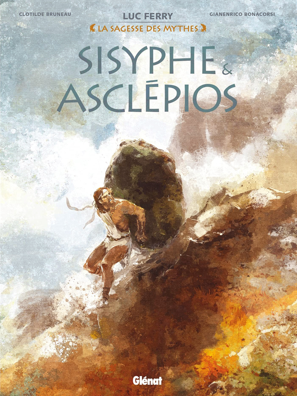 Sisyphe et Asclepios, bd chez Glénat de Bruneau, Bonacorsi, Poli, Ruby, Vignaux