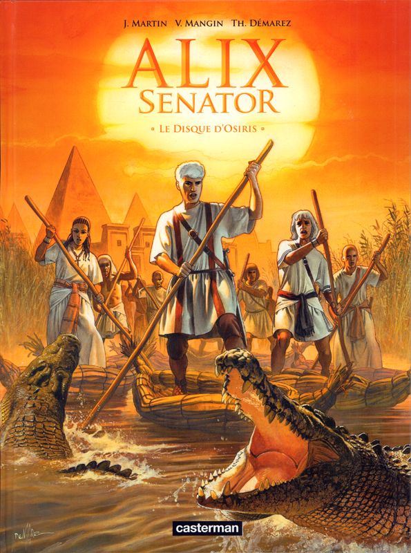 Alix senator T12 : Le disque d'Osiris (0), bd chez Casterman de Mangin, Demarez, Chagnaud