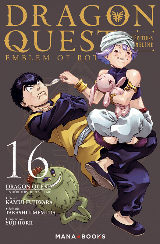  Dragon quest - Les héritiers de l’emblème T16, manga chez Mana Books de Eishima, Fujiwara