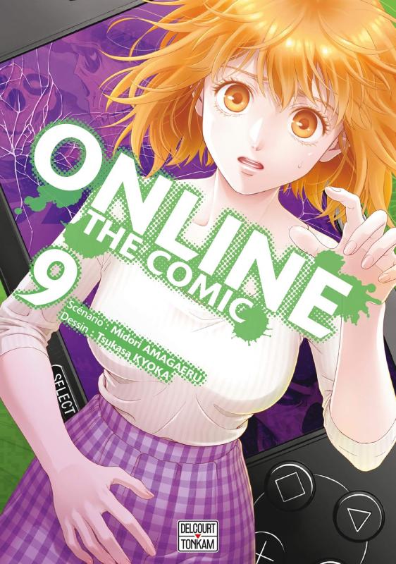  Online the comic  T9, manga chez Delcourt Tonkam de Amagaeru, Kyoka