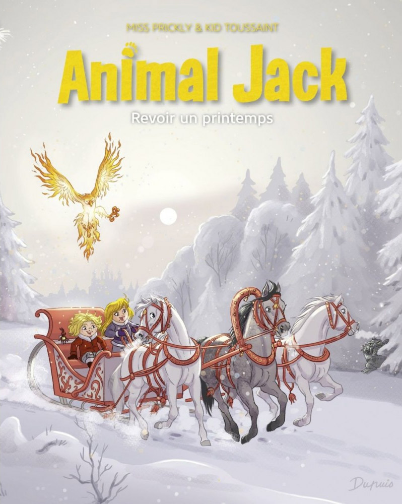  Animal Jack T5 : Revoir un printemps (0), bd chez Dupuis de Toussaint, Miss Prickly