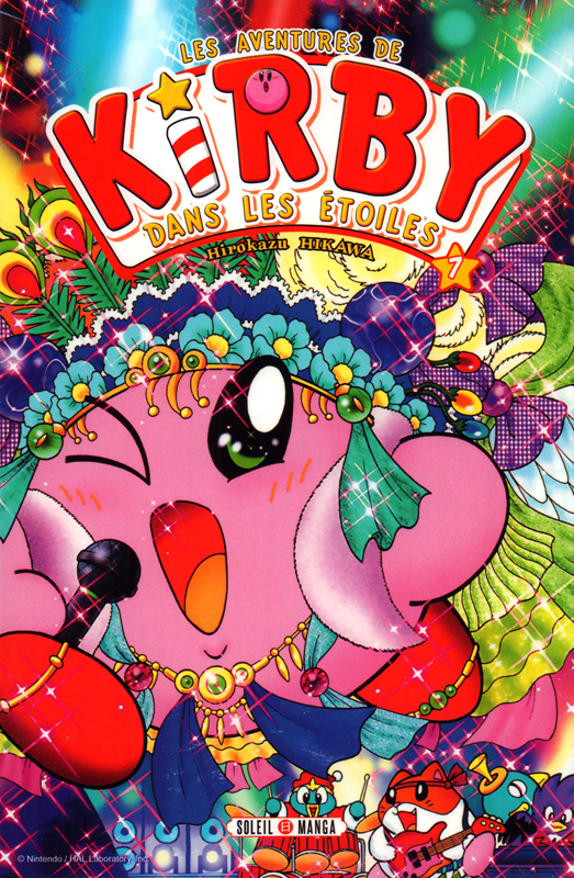 Les aventures de Kirby dans les étoiles T7, manga chez Soleil de Sakurai, Hikawa