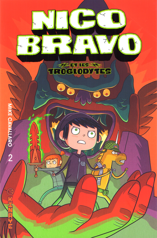  Nico Bravo T2 : Nico Bravo et les troglodytes (0), comics chez Kinaye de Cavallaro