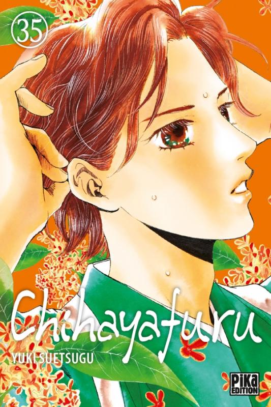  Chihayafuru T35, manga chez Pika de Suetsugu