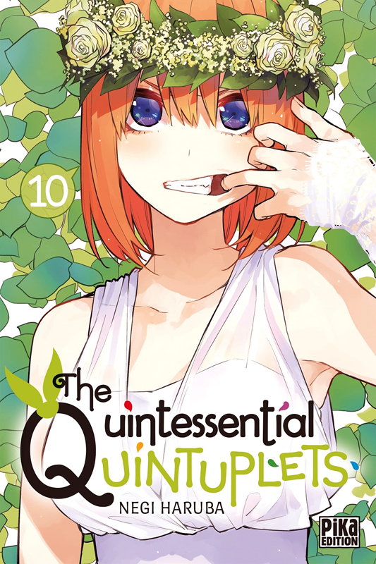  The quintessential quintuplets T10, manga chez Pika de Haruba