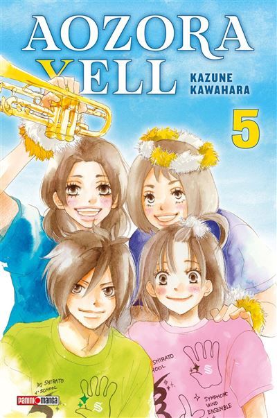  Aozora yell T5, manga chez Panini Comics de Kawahara
