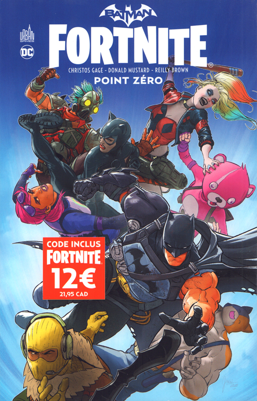 Batman / Fortnite  : Point Zéro (0), comics chez Urban Comics de Mustard, Gage, Brown, Kalisz, Janin