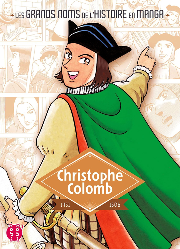 Christophe Colomb, manga chez Nobi Nobi! de Saguchi, Miyazoe