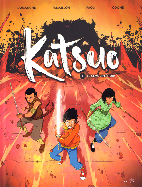  Katsuo T1 : Le samouraï noir (0), bd chez Jungle de Tamaillon, Dumanche, Paoli, Odone