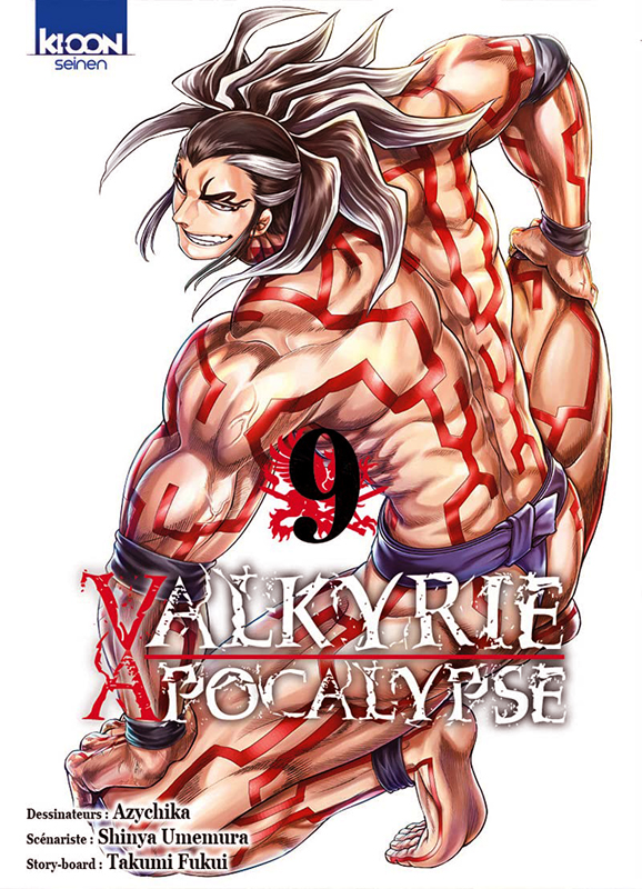  Valkyrie apocalypse T9, manga chez Ki-oon de Umemura, Ajichika