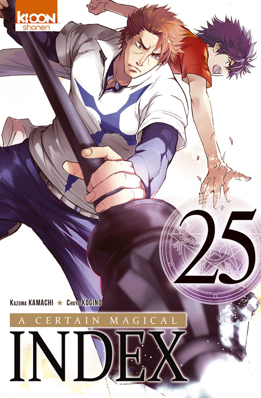 A certain magical index T25, manga chez Ki-oon de Kamachi, Kogino