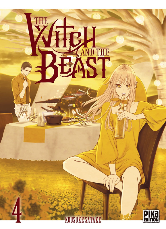 The witch and the beast T4, manga chez Pika de Satake