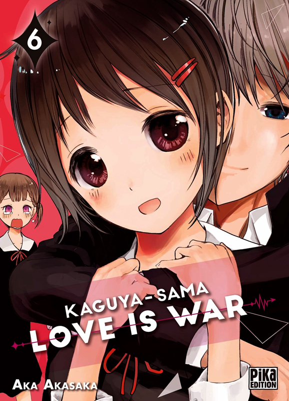  Kaguya-sama love is war T6, manga chez Pika de Akasaka