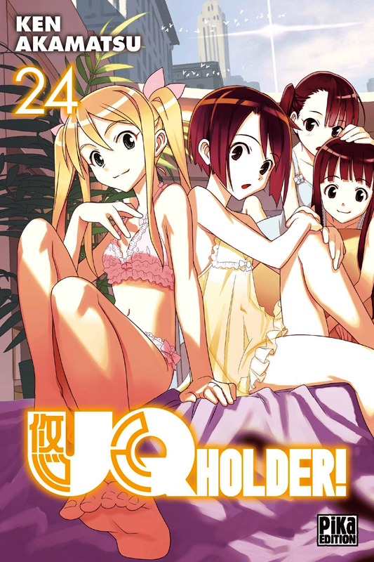  UQ Holder! T24, manga chez Pika de Akamatsu