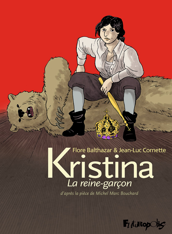 Kristina, la reine-garçon, bd chez Futuropolis de Cornette, Balthazar