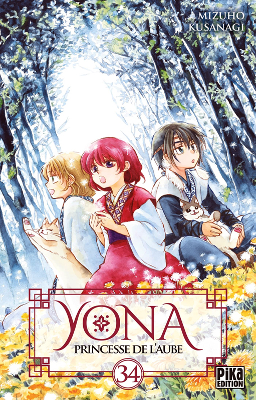  Yona, princesse de l’aube  T34, manga chez Pika de Mizuho