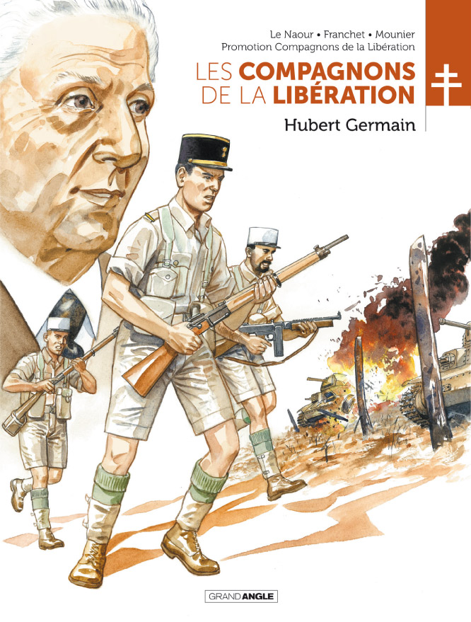 Les Compagnons de la libération T6 : Hubert Germain (0), bd chez Bamboo de Le Naour, Mounier