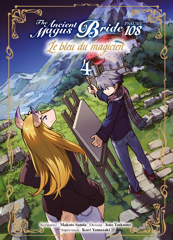 The ancient magus bride - Psaume 108 - Le bleu du magicien T4, manga chez Komikku éditions de Sanda, Yamazaki, Tsukumo