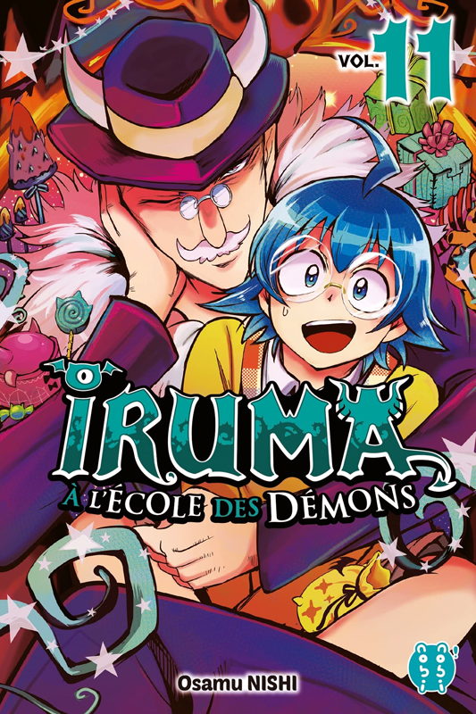  Iruma à l’école des démons T11, manga chez Nobi Nobi! de Nishi