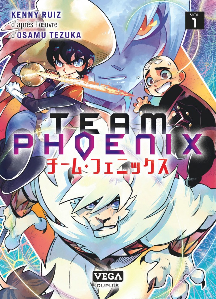  Team phoenix T1, manga chez Dupuis de Ruiz, Tezuka