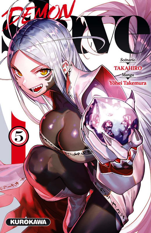  Demon slave T5, manga chez Kurokawa de Takahiro, Takemura