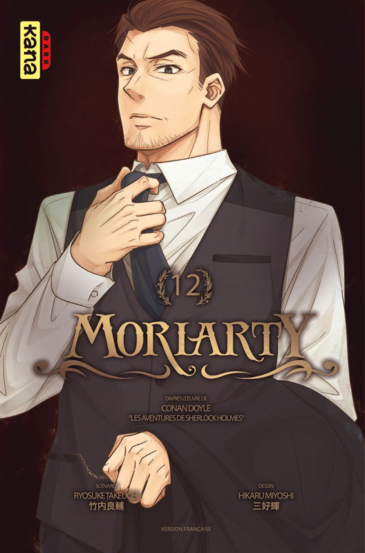  Moriarty T12, manga chez Kana de Takeuchi, Doyle, Miyoshi